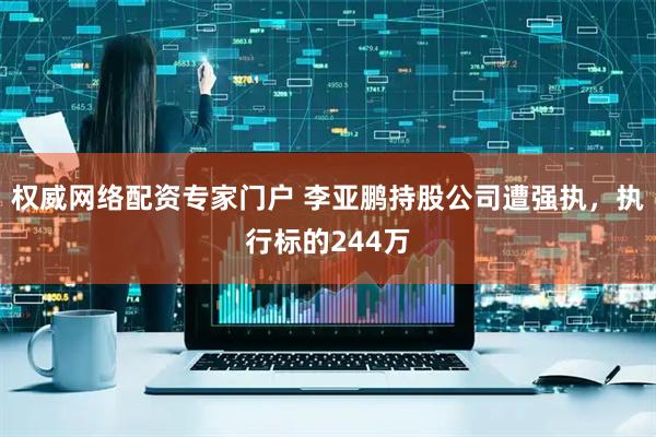 权威网络配资专家门户 李亚鹏持股公司遭强执，执行标的244万